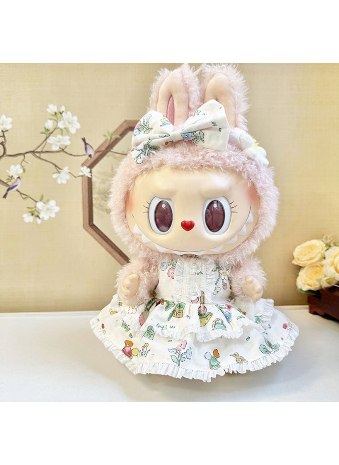 38cm Plush Labubu Doll Clothes