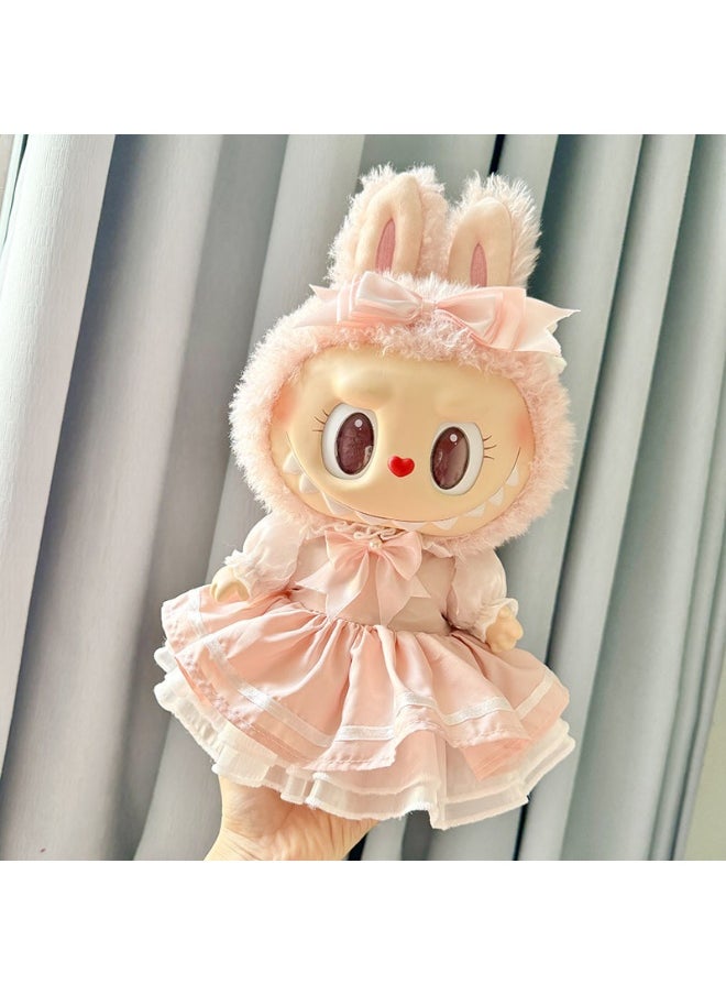 38cm Plush Doll Outfit for Labubu