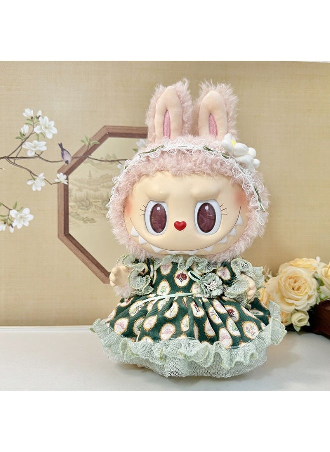 38cm Plush Doll Outfit for Labubu