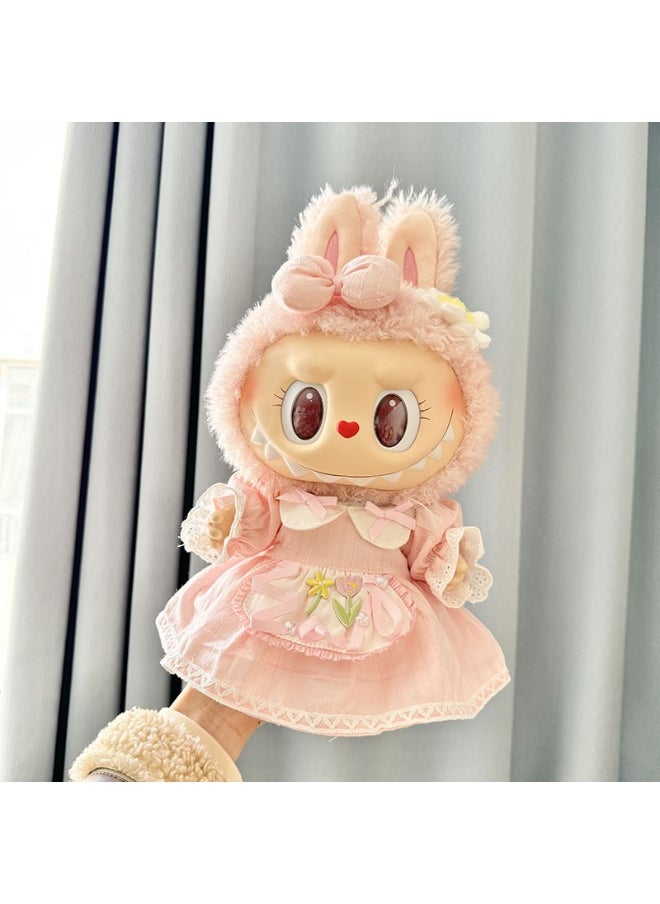38cm Plush Doll Clothes for Labubu