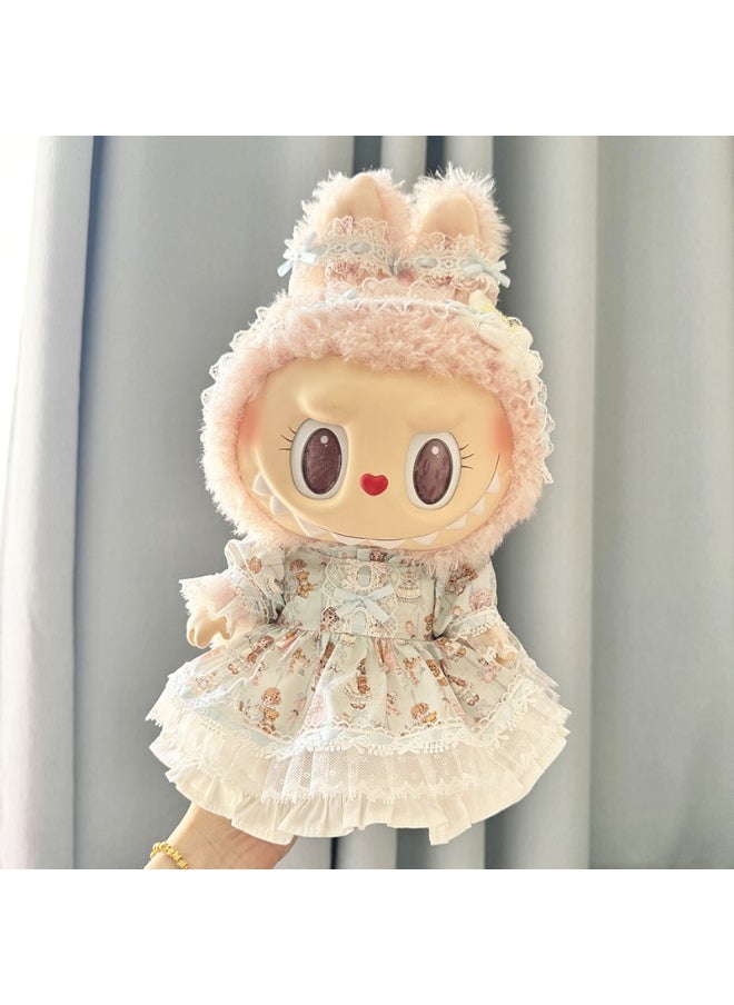 38cm Plush Doll Clothes for Labubu - Soft and Adorable Outfit