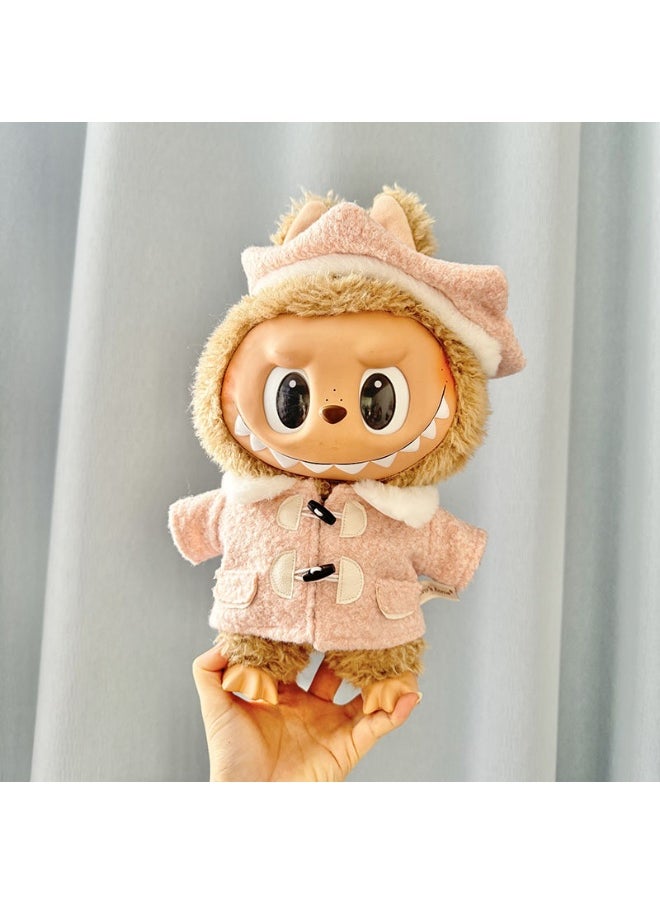 38cm Plush Doll Clothes for Labubu