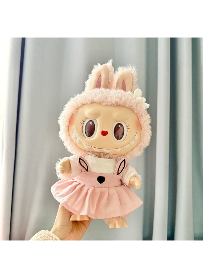 38cm Plush Doll Clothes for Labubu
