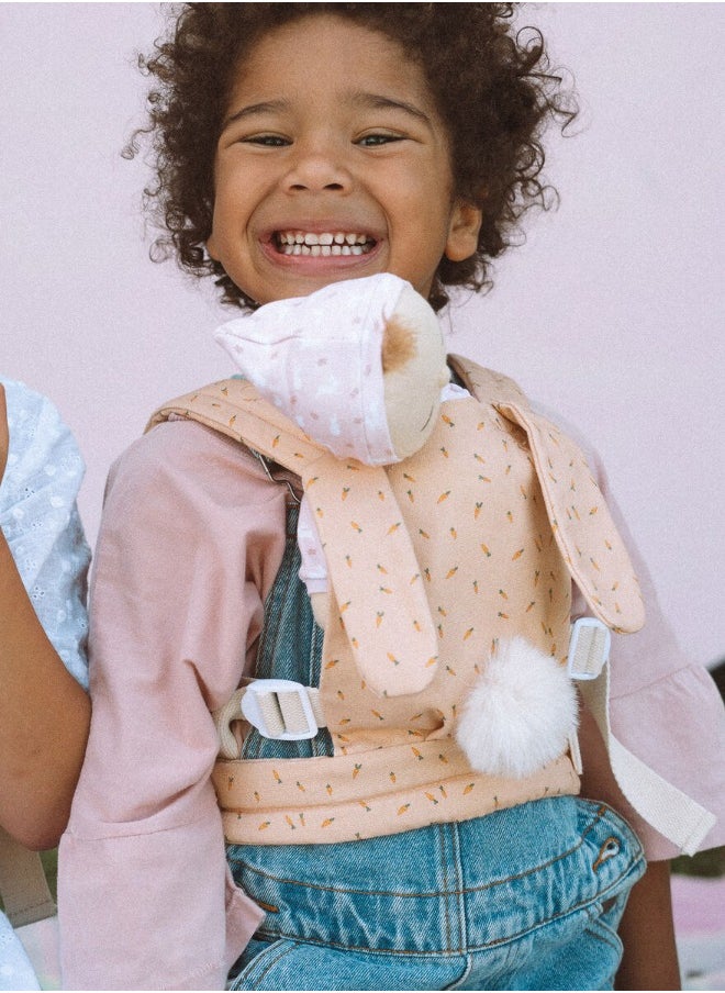 Dinkum Doll Cottontail Carrier - Hopscotch