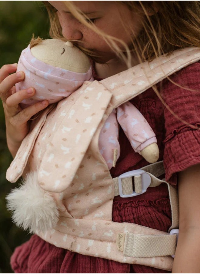 Dinkum Doll Cottontail Carrier- Lapin