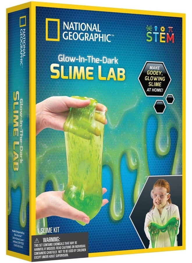 National Geographics Glow-in-the-Dark Slime Lab Kit