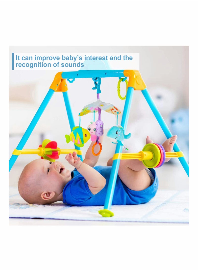 Baby Toys, Can Be Clipped On Car Seat Toys and Baby Stroller Toys, with Hanging Baby Rattles, Sensory Toys for Infants and Young Children, Suitable for Boys and Girls Over 3 Months Old