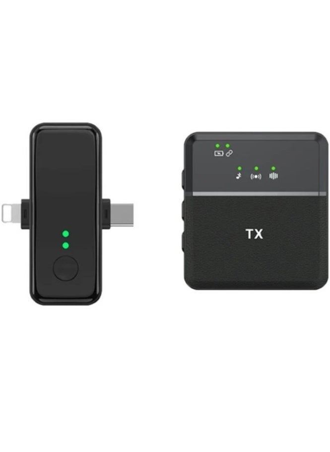 SX31 3 in 1 Collar Clip Wireless Noise Reduction Microphone