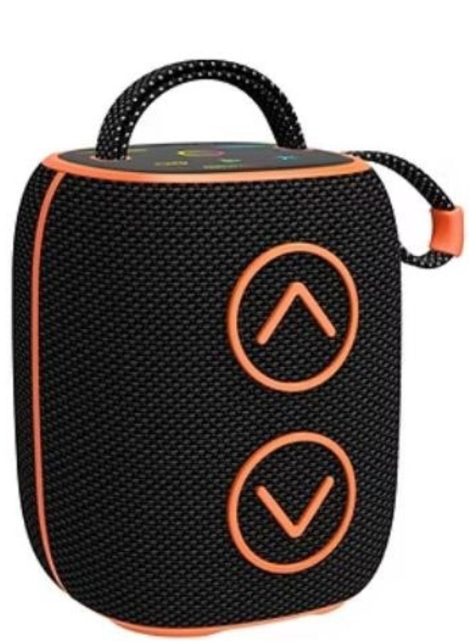 Haino Teko Germany S43 Portable Speaker With Button Control and RGB Colour Black