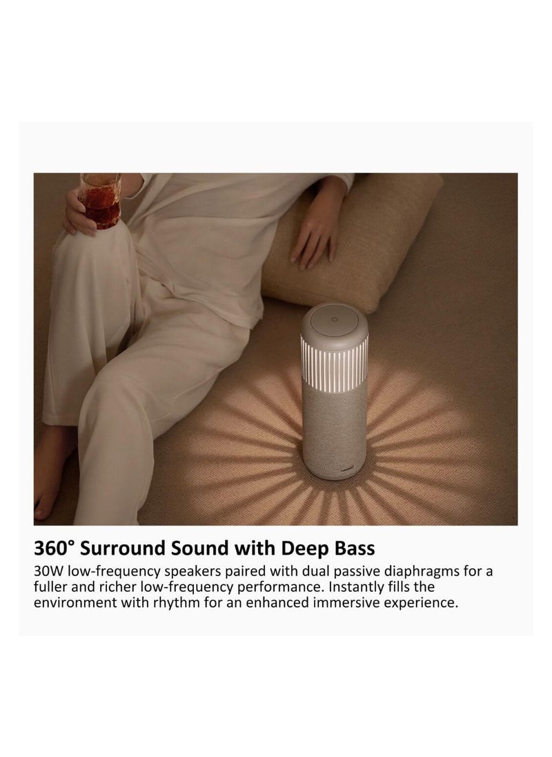 Ezvalo Tuner Hifi Bluetooth Speaker with Ambient Lighting
