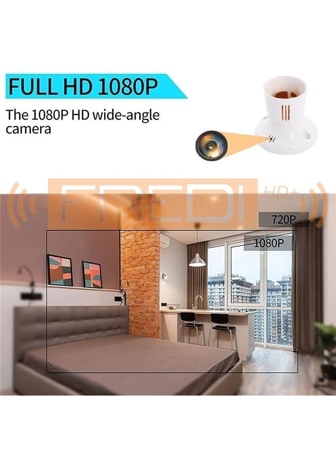 FREDI HD PLUS WiFi Holder Camera 1080p Hd Clarity Watch Live View Recording Hidden Camera Supported 32GB Sd Card Secret Nanny Cam Indoor Security Camera iWFCam APP