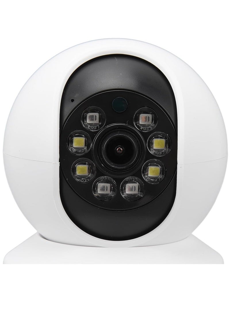 WiFi Dual Lens Security Camera HD Wireless Home Camera with Wide Angle NightMotion Detection, 2 Way, Panoramic Shooting, Rich Functions, HD Night