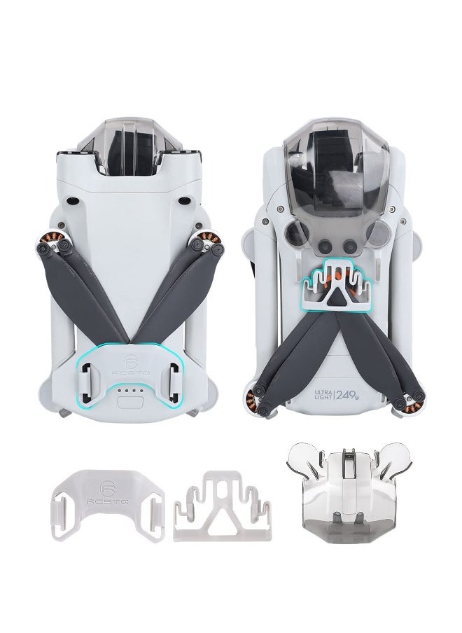 Propellers Holder Guard Prop Blade Stabilizer Compatible with DJI Mini 3 Pro & Gimbal Cover Lens Protector Hood for DJI Mini 3 Pro Accessories