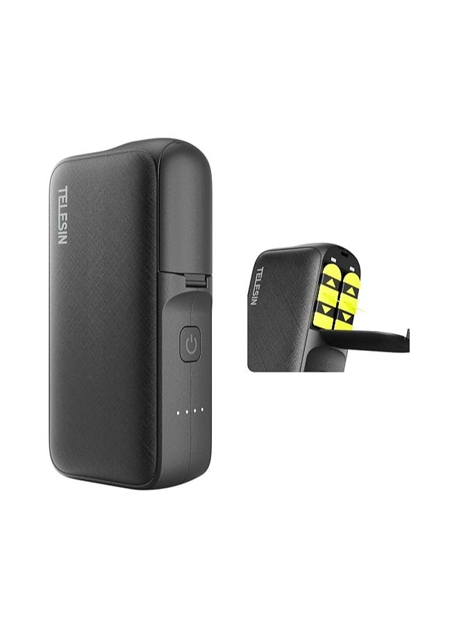 TELESIN Power Charger for GoPro HERO13 Black | Portable 10000mAh Fast Charger Box for GoPro 13 Battery