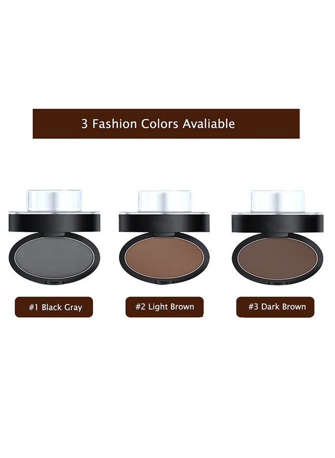 GL-Turelifes Eyebrow Stamp Powder Perfect Eyebrow Power Seal Nature Brow Stamp Makeup Tool Delicate Eyebrow Shape for Professional and beginner (#5 Light Brown)