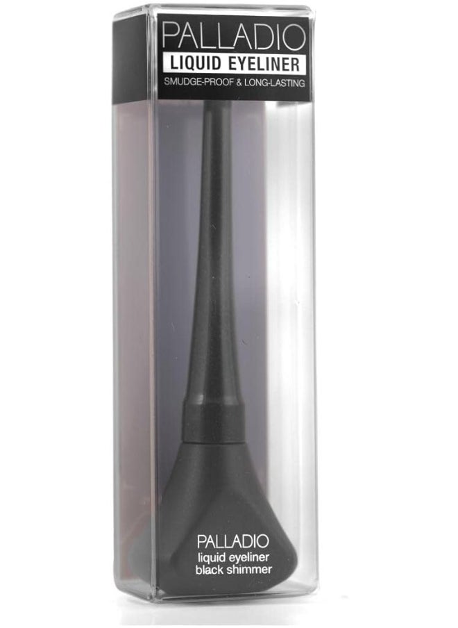 Liquid Eyeliner | Easy Application With Long-Lasting Results | Smudge Proof & Waterproof | Perfect Finish For Picture Perfect Eyes | Black Shimmer | 3.8Ml