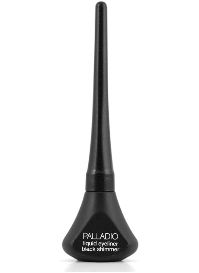 Liquid Eyeliner | Easy Application With Long-Lasting Results | Smudge Proof & Waterproof | Perfect Finish For Picture Perfect Eyes | Black Shimmer | 3.8Ml