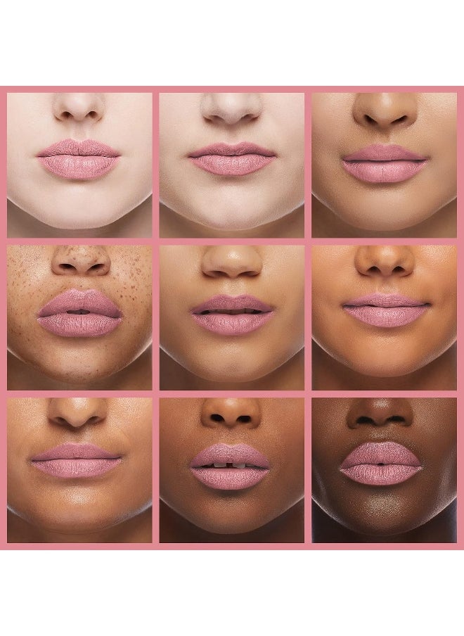 Herbal Matte Lipstick | Rich Pigmented & Creamy Lipstick | Enriched With Aloe Vera, Chamomile & Ginseng | Prevents Lip Drying Out | Paraben Free | Gluten Free Formula | Precious Pink