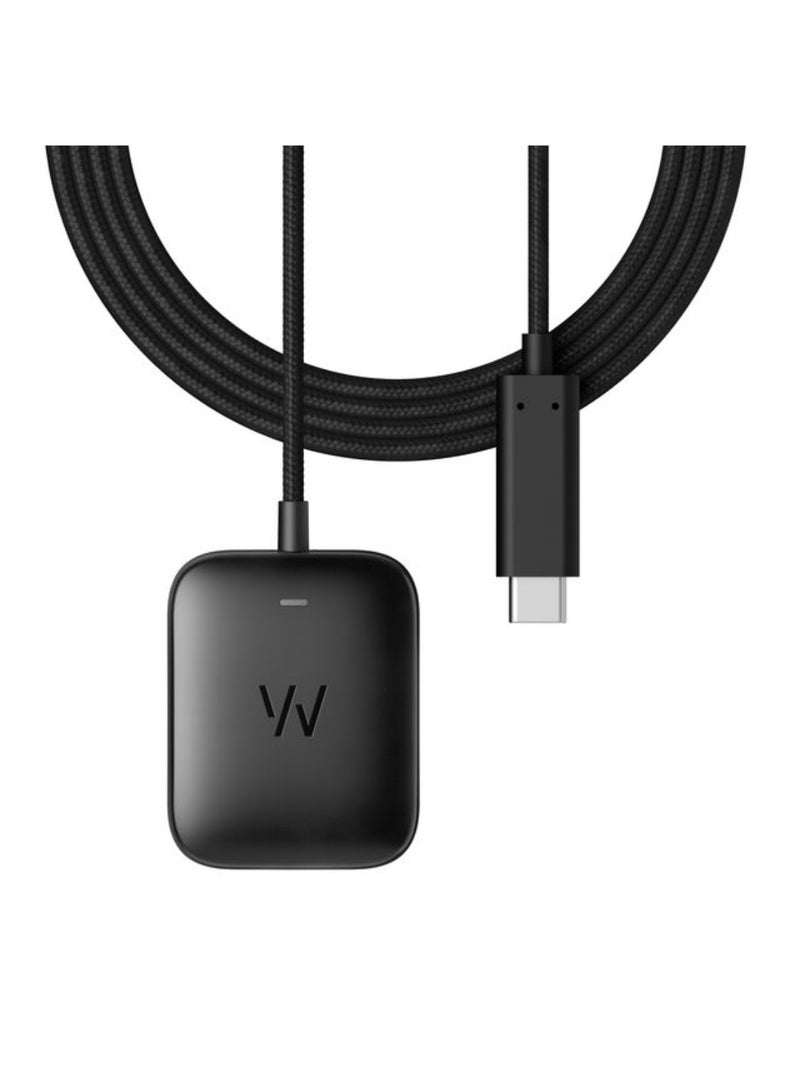 Basic Charger – Compatible with One, Peak, Life – Corded Plug-In for Health and Fitness Wearable – Activity & Sleep Tracker – 14+ Days Battery Life Jet Black