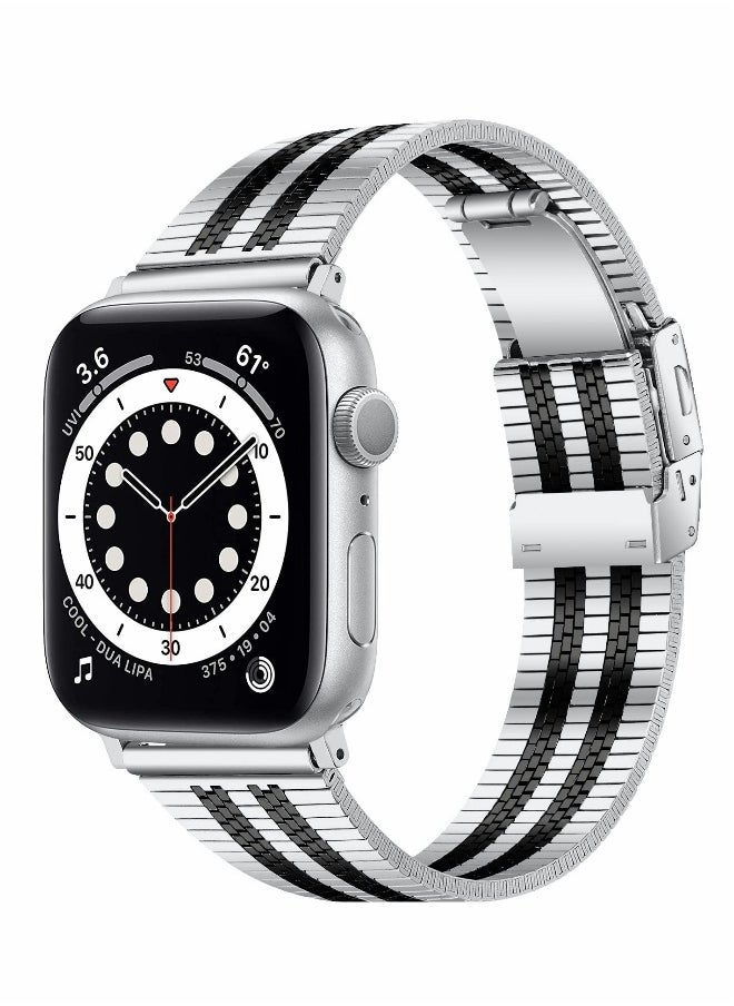 Metal Strap for Apple Watch Series 8 7 6 5 4 SE 42mm 44mm 45mm