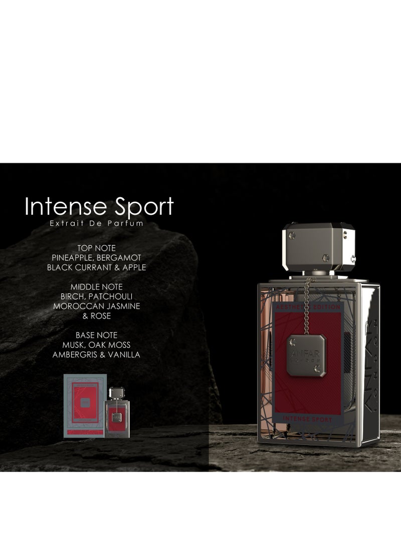 Anfar London Intense Sport 100 ml Extrait De Perfume 3.4 Fl.oz