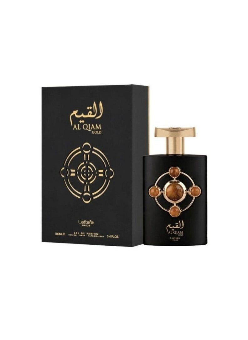 Lattafa Pride Al Qiam Gold Eau De Parfum – 3.4 oz (100ml) – Unisex