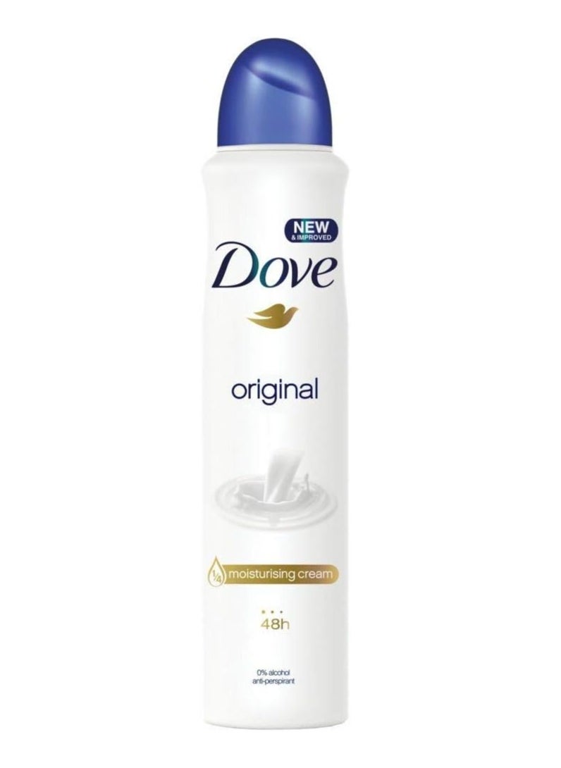 Original Anti-Perspirant Deodorant Spray 250ml (Pack of 6)