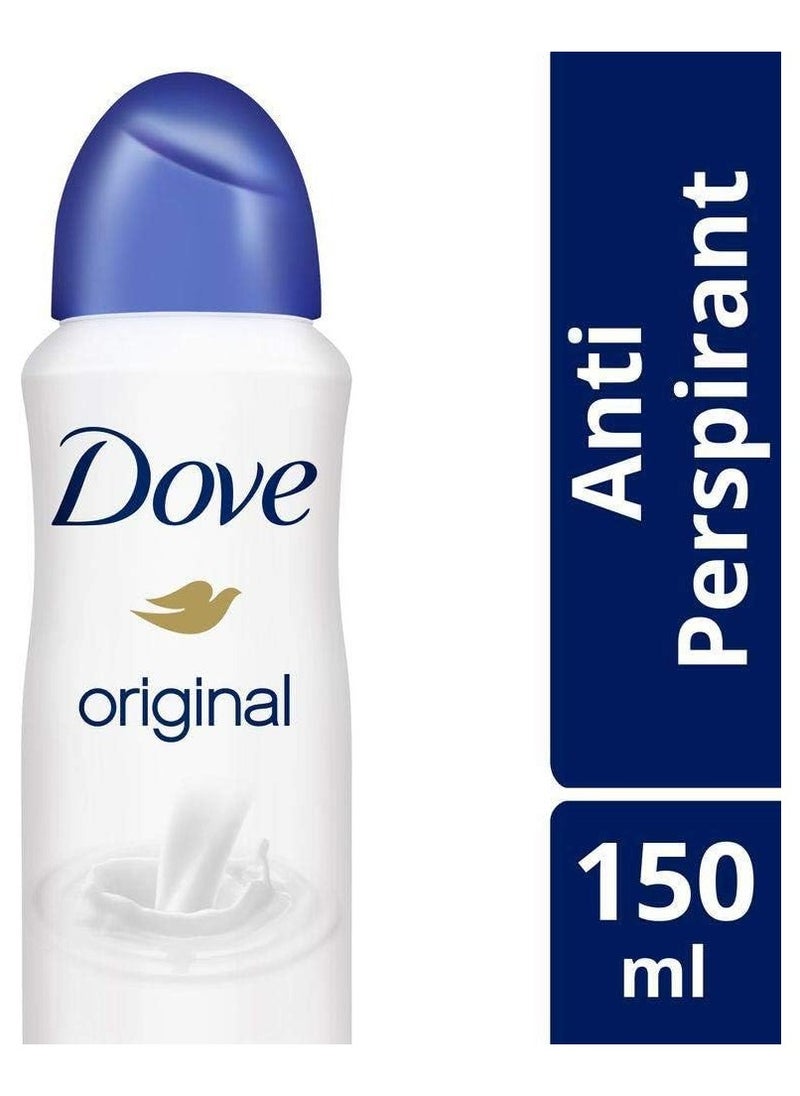 Antiperspirant Deodorant Spray Pack of 6 150ml