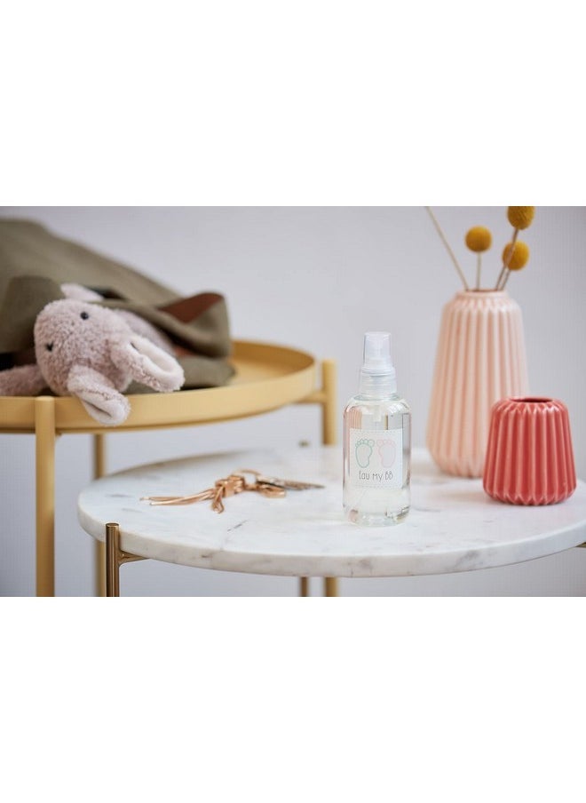 Eau My BB, All Natural, Gentle, Fragrance, for Babies, Newborns, Infants, Eau de Cologne, EDC, 5.07oz, 150ml, Spray, Made in Spain, by Air Val International, White, Blue, Pink (7961)