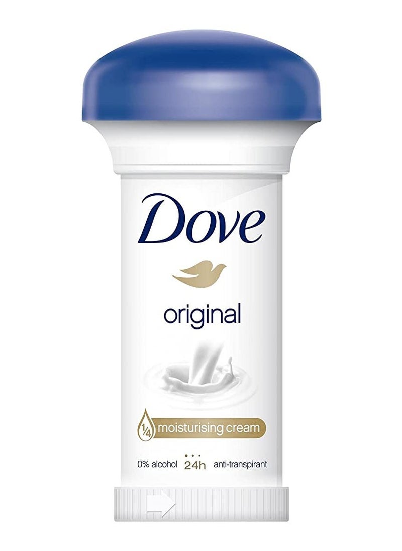 Original Moisturizing Cream Anti-Perspirant Mushroom Deodorant 50ml (Pack of 6)