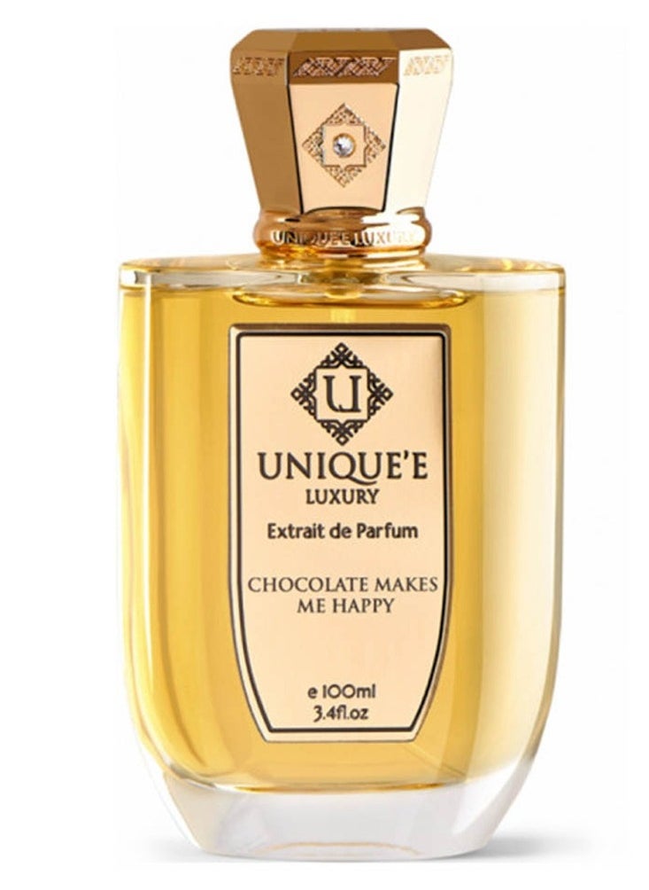 Unique'E Luxury Chocolate Makes Me Happy Unisex Extrait De Parfum 100ml