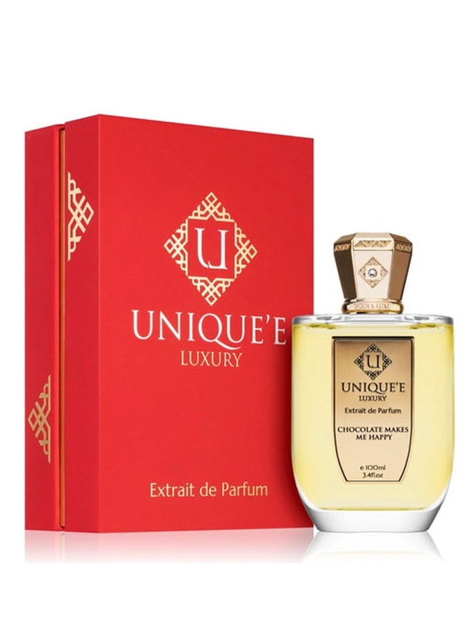Unique'E Luxury Chocolate Makes Me Happy Unisex Extrait De Parfum 100ml