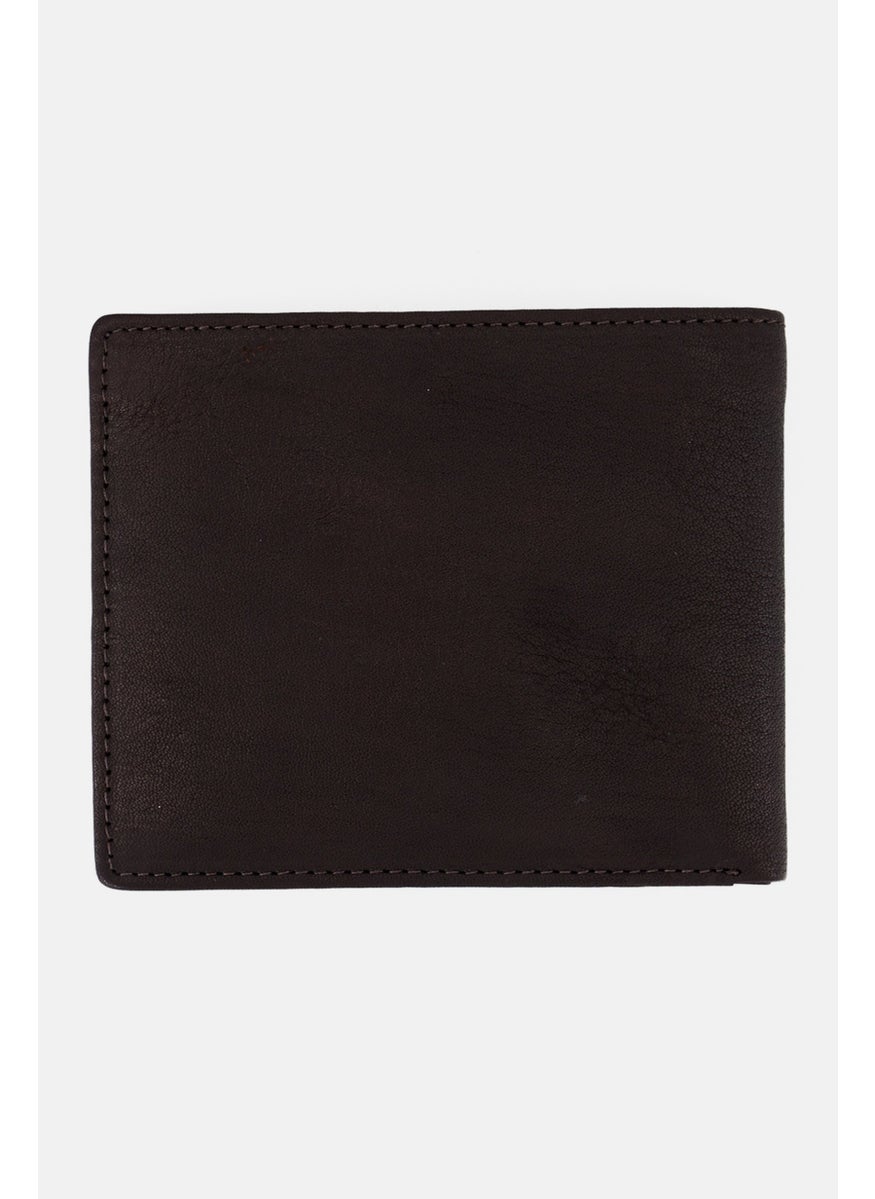 Men Brand Logo Wallet L 11 x H 9 x W 2 cm, Brown