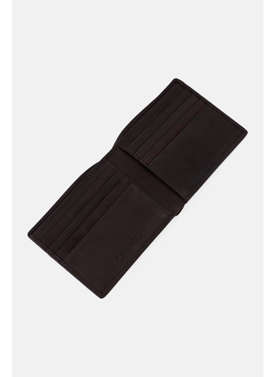 Men Brand Logo Wallet L 11 x H 9 x W 2 cm, Brown