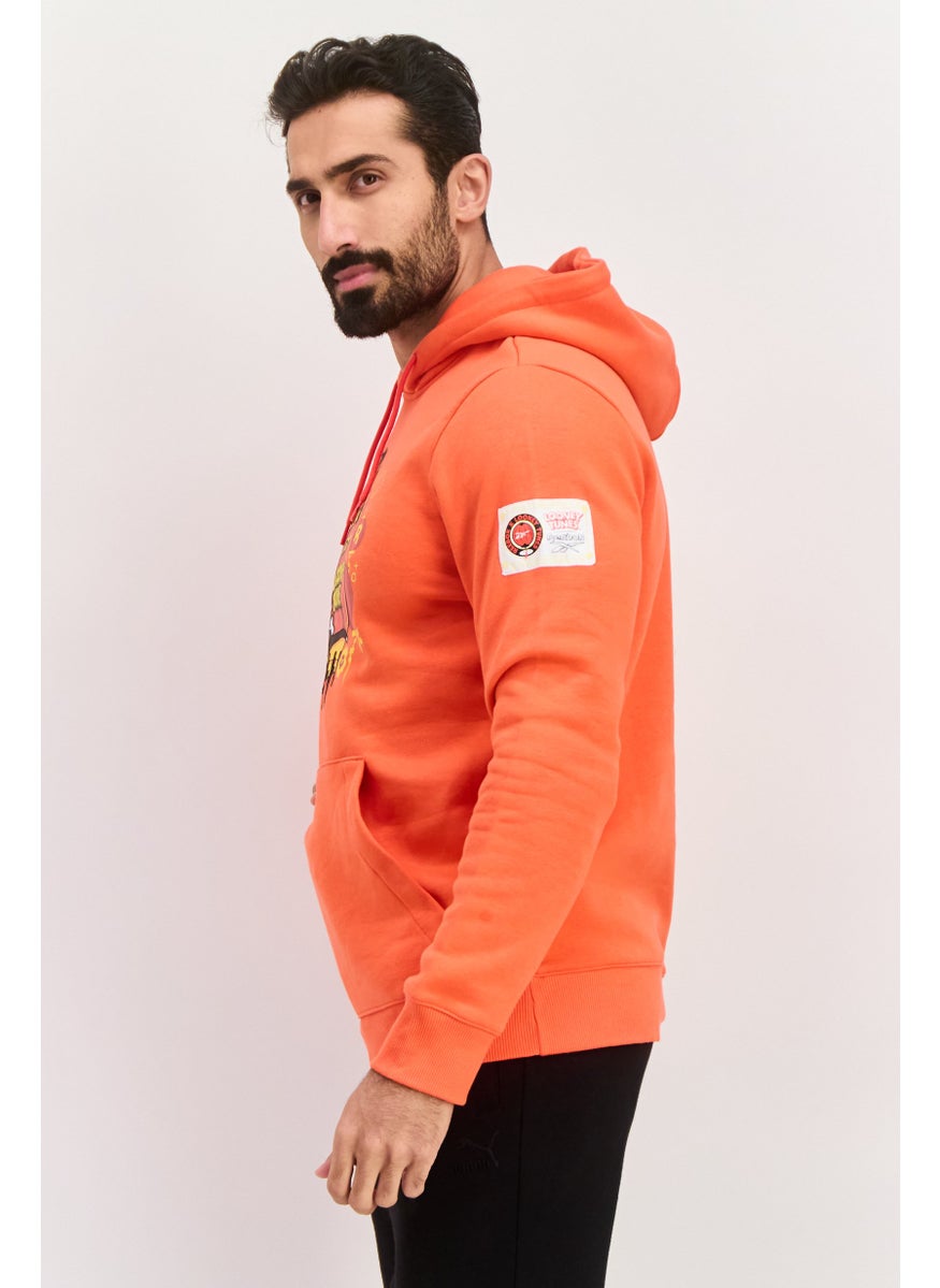 Reebok x Looney Tunes Men Sportswear Fit Outdoor Sweatshirts, Orange