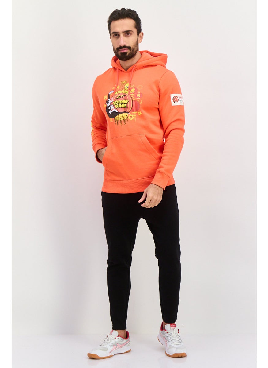 Reebok x Looney Tunes Men Sportswear Fit Outdoor Sweatshirts, Orange