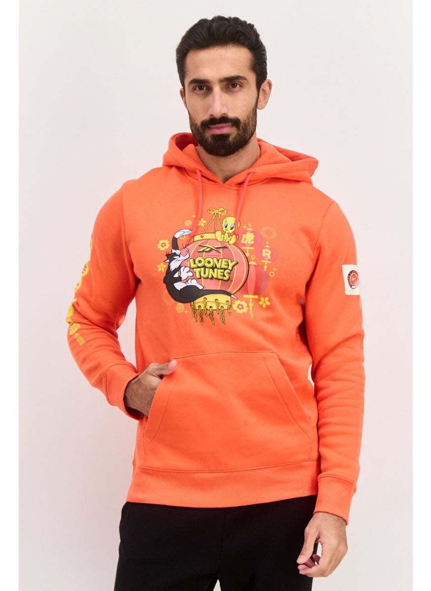 Reebok x Looney Tunes Men Sportswear Fit Outdoor Sweatshirts, Orange