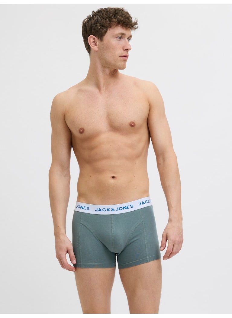 7 Pack Jaccarl Solid Trunks