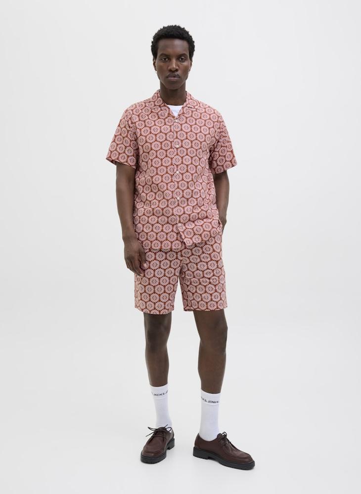 Jpstjaiden Seersucker Printed Short