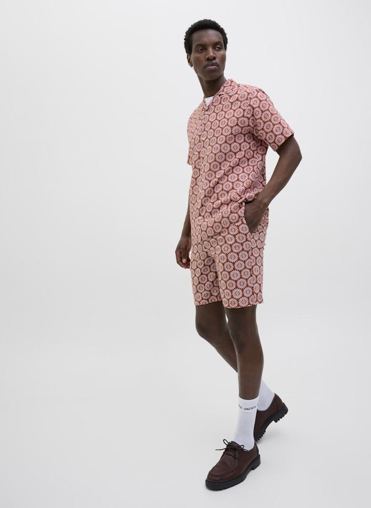 Jpstjaiden Seersucker Printed Short