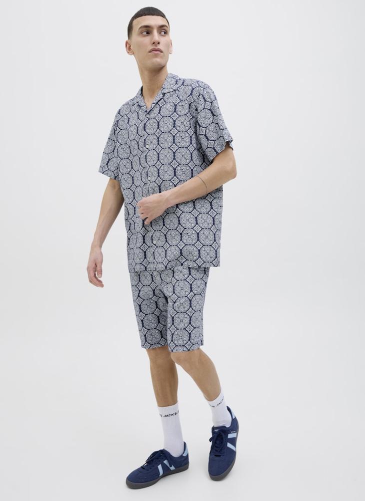 Jpstjaiden Seersucker Printed Short