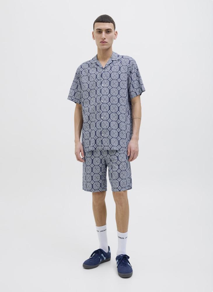 Jpstjaiden Seersucker Printed Short