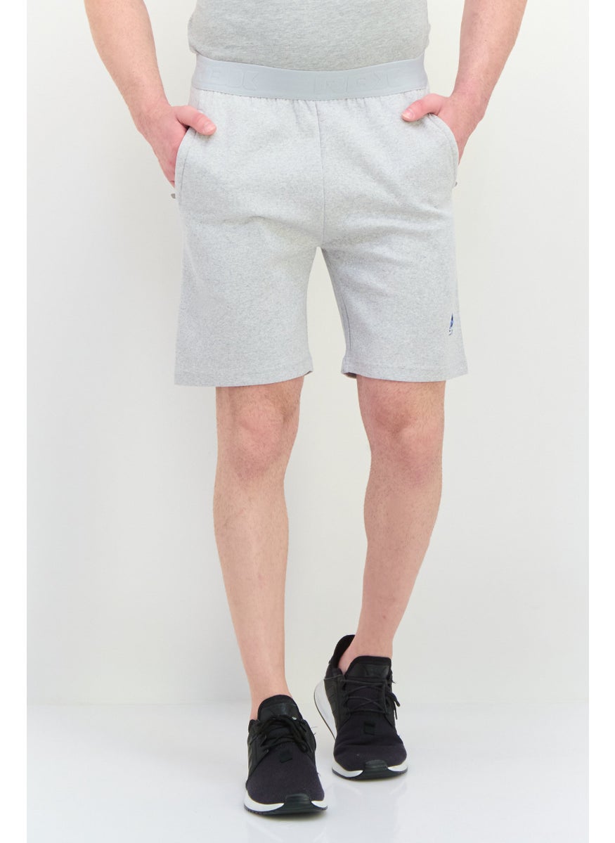 Men Sportswear Fit Training Shorts, Grey