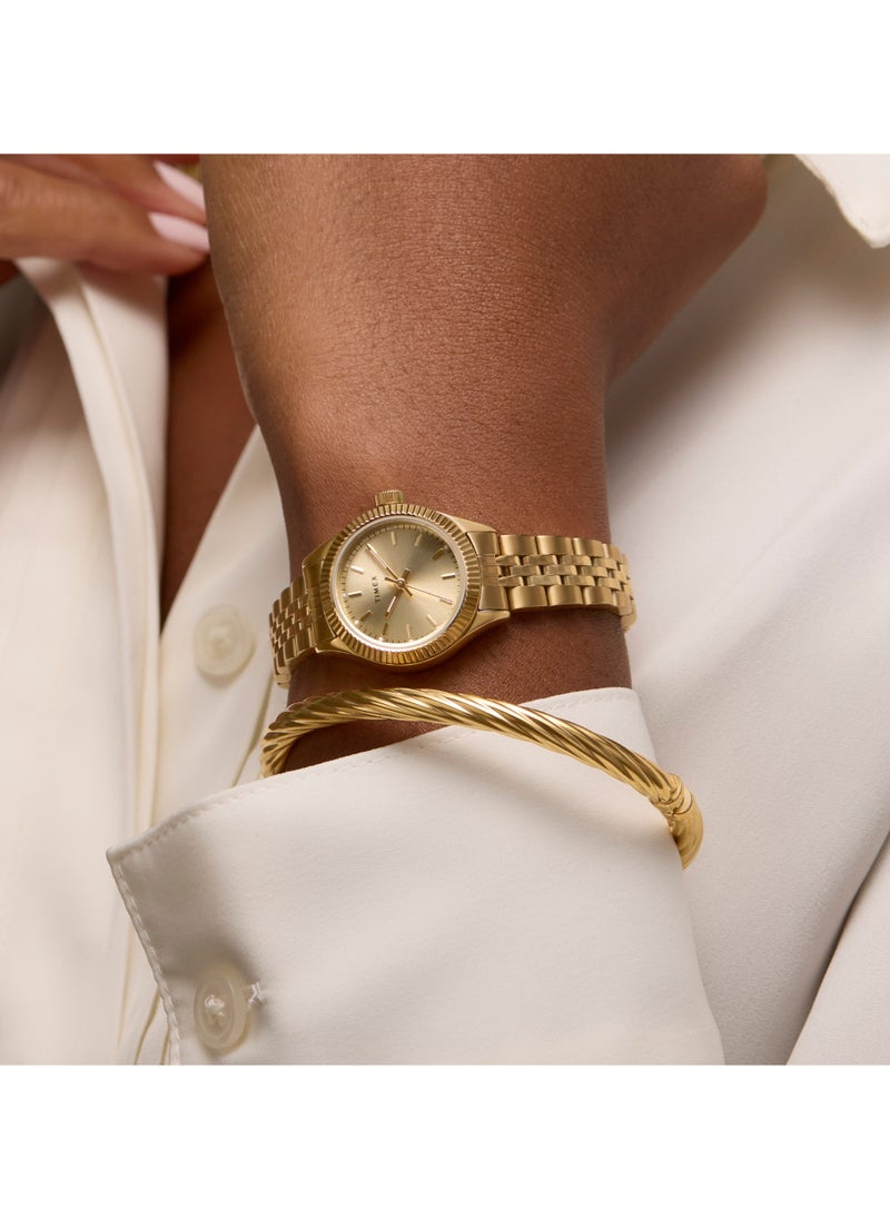 Timex Women's Gold-Tone Watch | Model TW2W91000