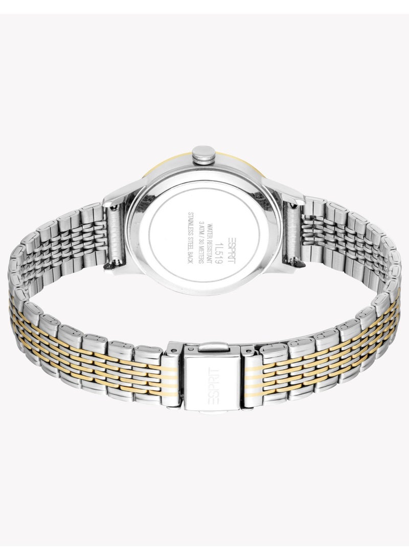 ESPRIT Women's Silver & Gold Watch | ES1L519M0045