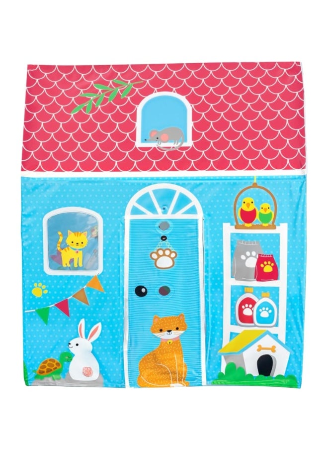 Kids Pop-Up Pet House Tent – Animal-Themed Indoor Playhouse with Colorful Design, Foldable & Lightweight Play Tent for Toddlers, Preschoolers & Boys/Girls – Portable Toy House for Fun & Learning