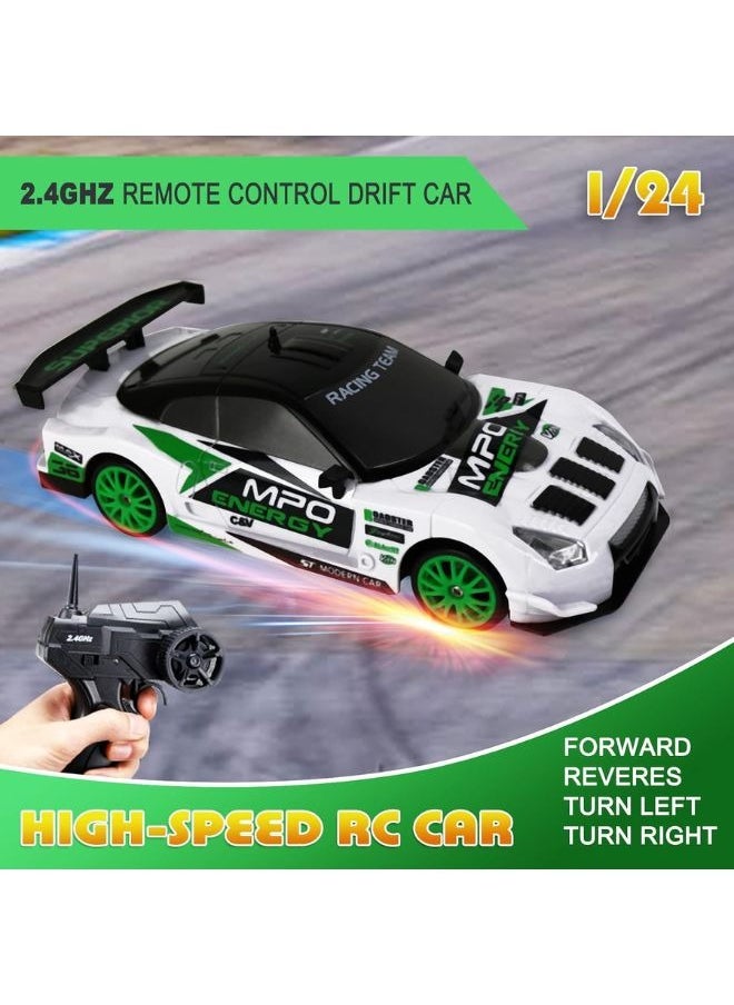 High Speed Drift Rc Car 4WD Toy Remote Control Vehicle Car Remote Control High Speed ​​Drifting Tire Racing Sport Toy for Adults and Kids Boys Girls Best Gift