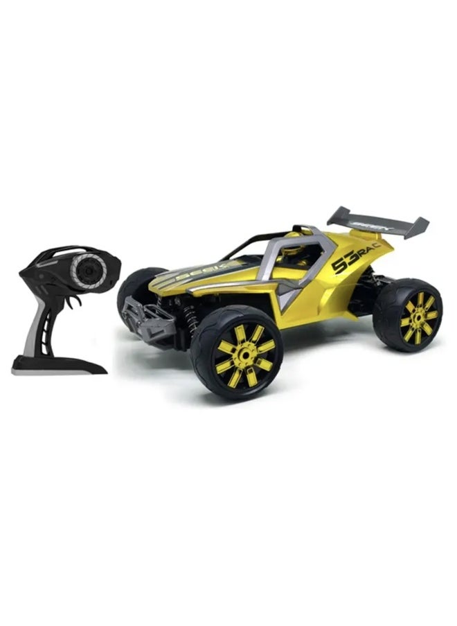 Sam Toys 2.4 GHz High Performing Remote Control Car (Gold)