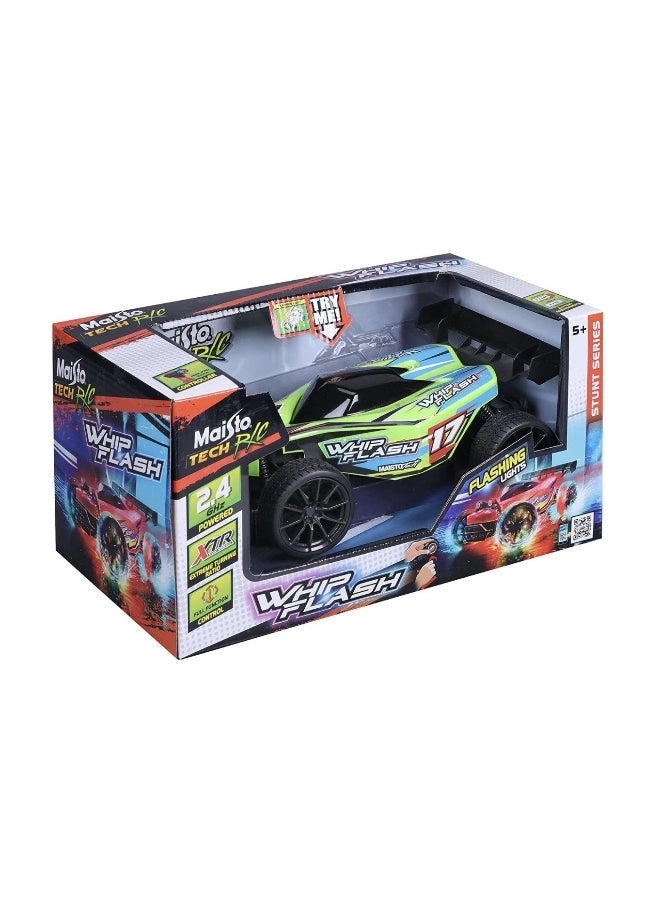 Maisto Tech XTR Whip Flash Light-up Remote Control Buggy (Green)