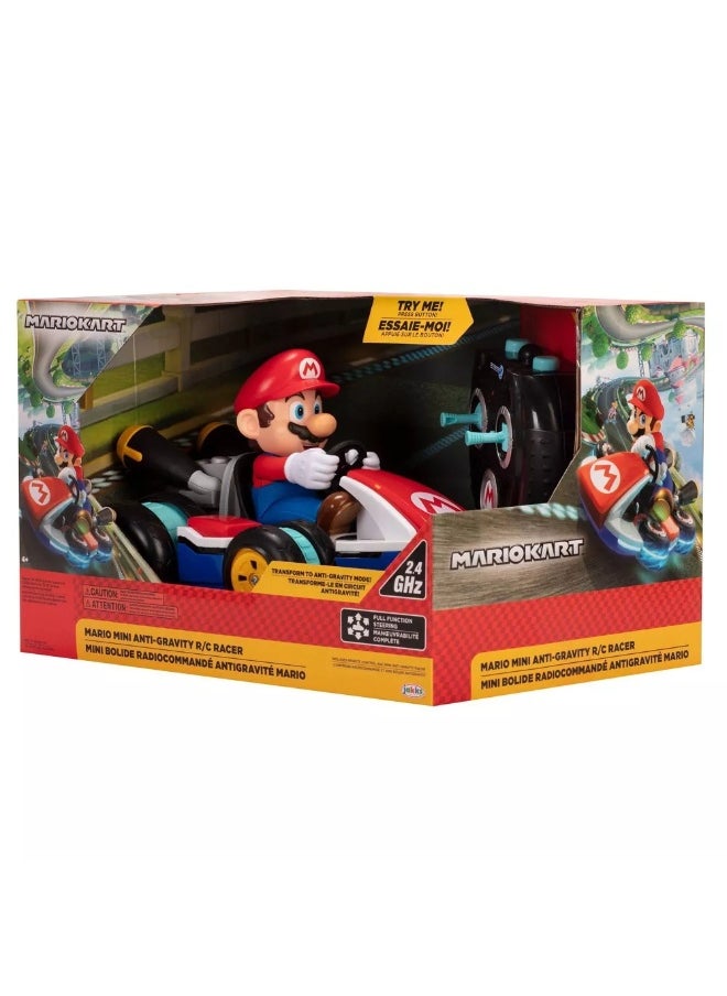 Nintendo Mario Kart Mario Mini Anti-Gravity Remote Control Racer Car